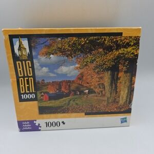 Big Ben 1000 Piece Puzzle –South Reading Vermont USA   - 20 1/8" x 26 3/16 NEW